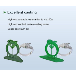 Jamg He Jewellery High Wax Plus Castable Resin 3D Printer DLP LCD MSLA